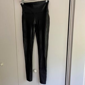 Spanx faux leather leggings - deleting tomorrow